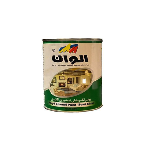پوشرنگ روغنی نیمه براق آلکیدی(حلب)