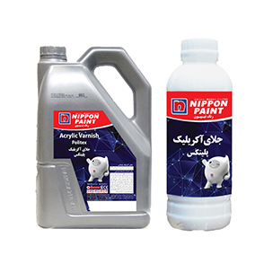 جلای اکریلیک نیم براق(شفاف )